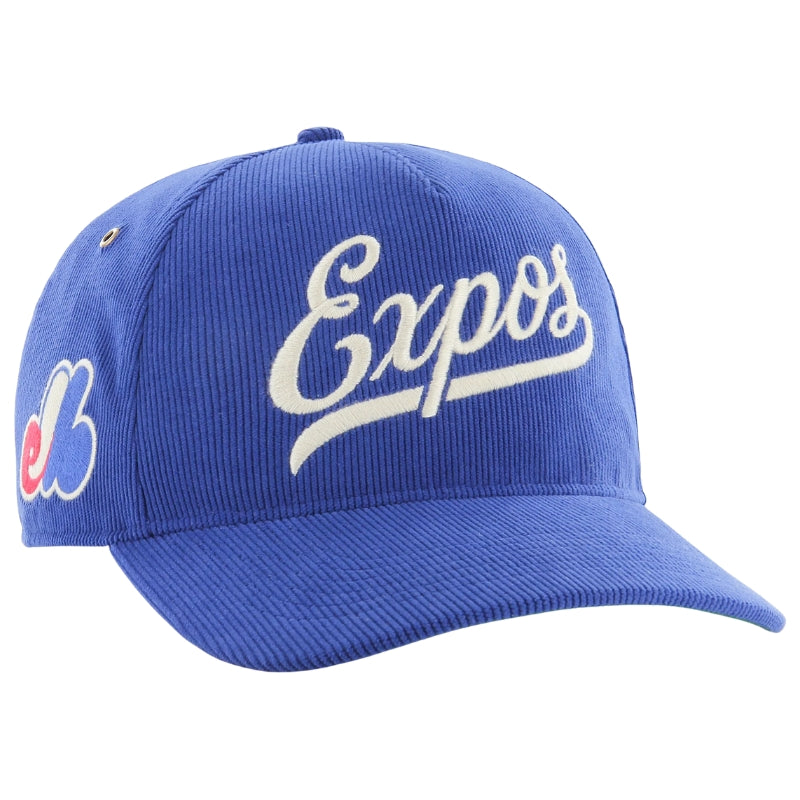 47 Brand Baseball Hats 47 Brand Golden Age Cord Hitch Hat Montreal Expos