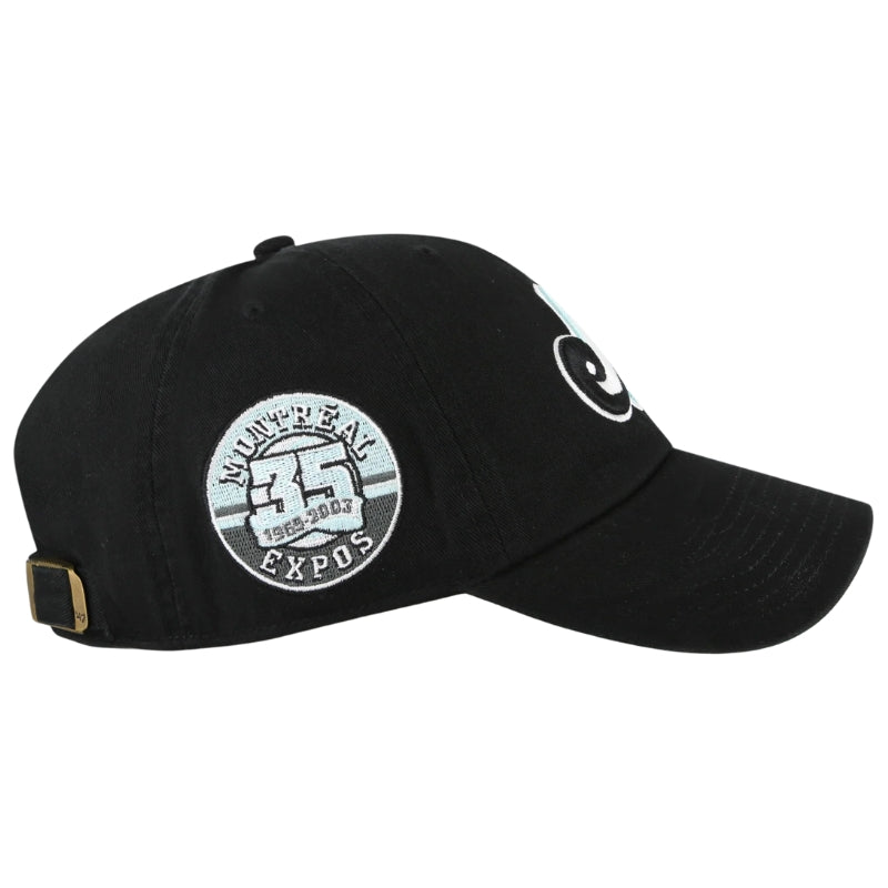 47 Brand Sports Fan Accessories 47 Brand MLB Double Under Clean Up Cap Montreal Expos Anniversary Logo