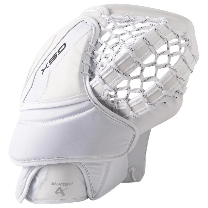 Bauer Goalie Protective Gear Bauer GSX Hockey Goalie Catcher Junior 2026 White REG FR
