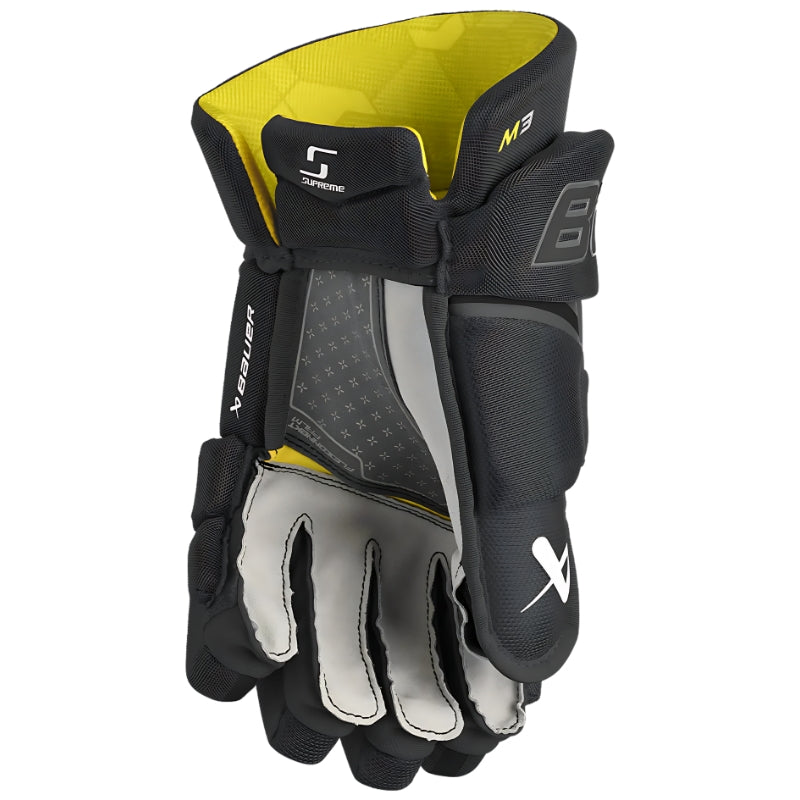 Bauer Hockey Gloves Bauer Supreme M3 Intermediate Hockey Gloves 13 Black