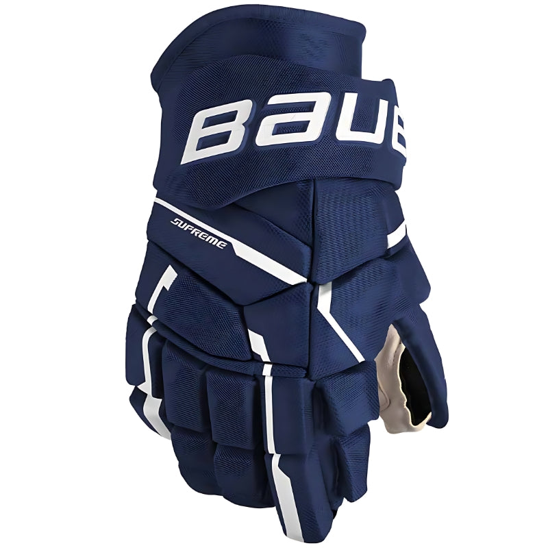 Bauer Hockey Gloves Bauer Supreme M5 Pro Intermediate Hockey Gloves 13 Navy