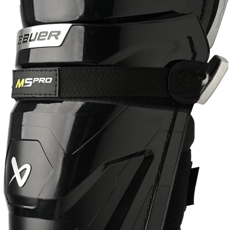 Bauer Hockey Shin Guards Bauer Supreme M5 Pro Intermediate Hockey Shin Guards 14 inch