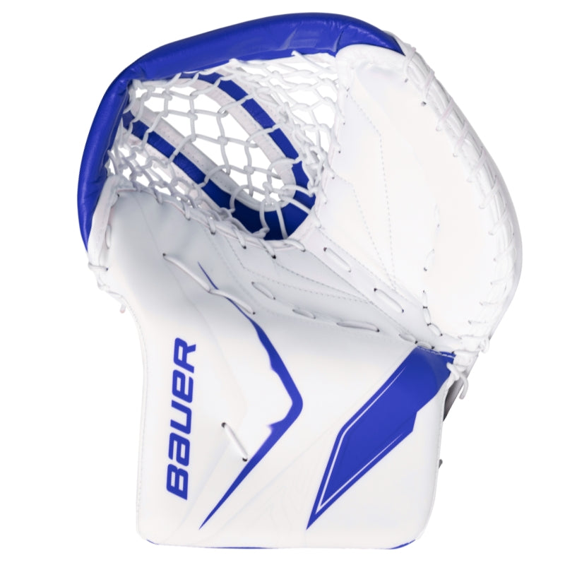 Bauer Ice Hockey Goalie Catchers Bauer Vapor Flylite (2025) Senior White/Blue palm