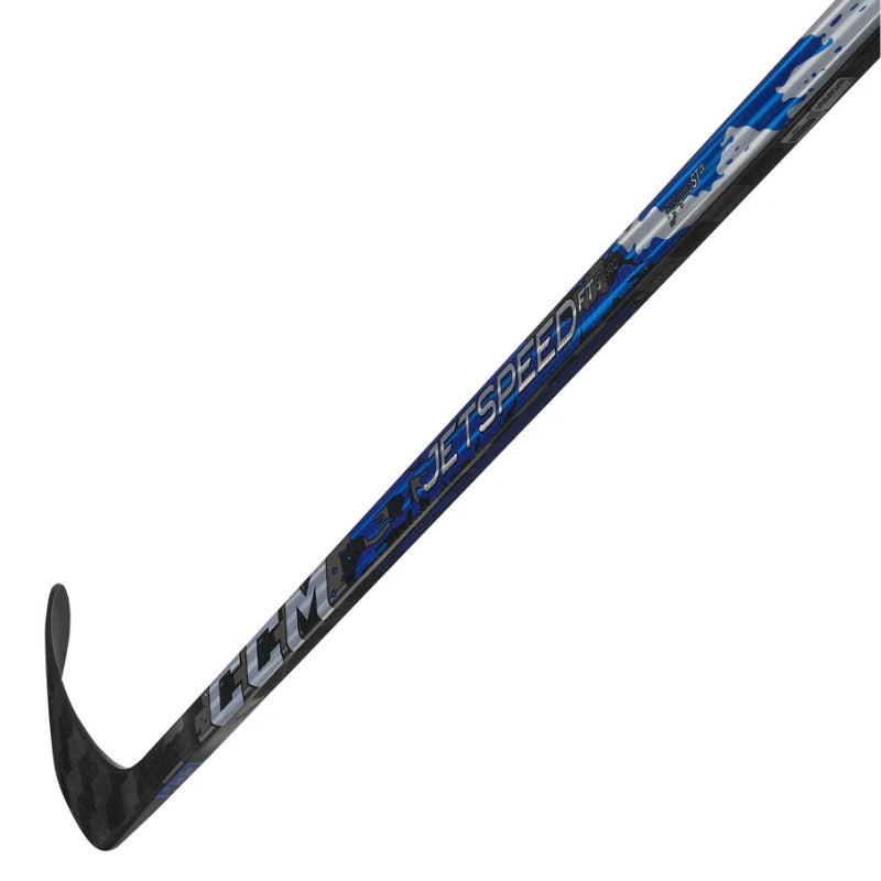 CCM Hockey Sticks CCM JetSpeed FT9 Pro Blue Hockey Stick Youth 2026 Flex 20 30