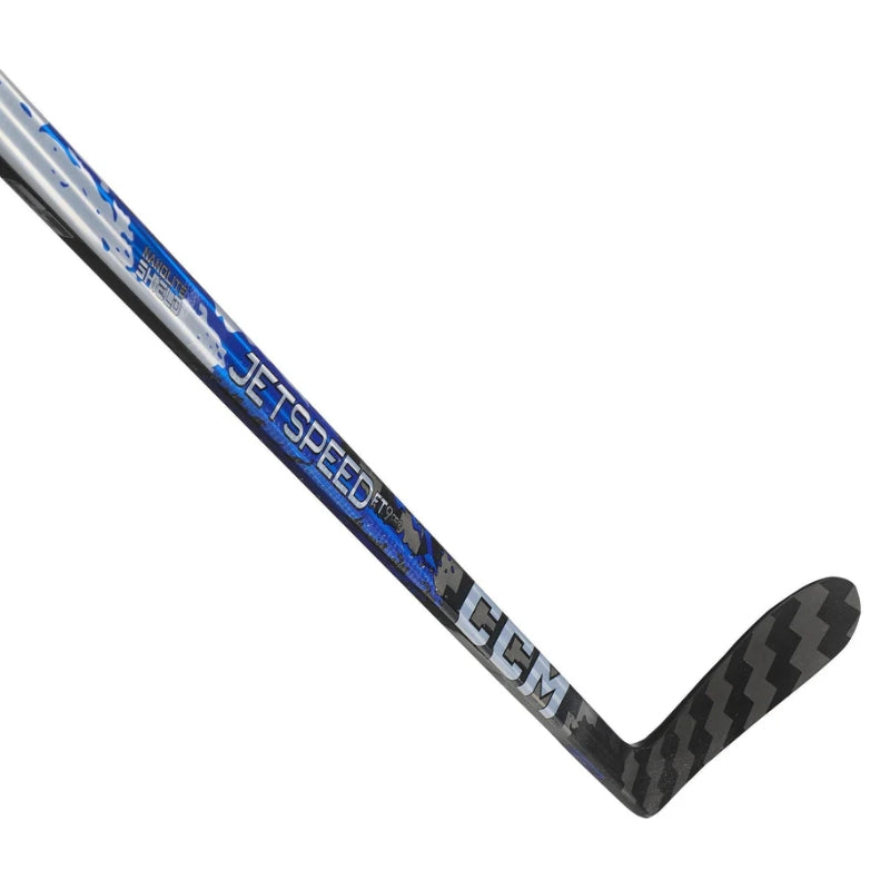 CCM Hockey Sticks CCM JetSpeed FT9 Pro Blue Hockey Stick Youth 2026 Left Right