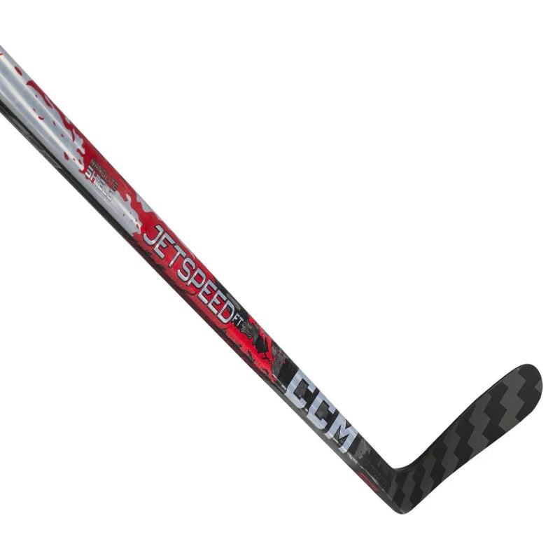 CCM Hockey Sticks CCM JetSpeed FT9 Pro Red Hockey Stick Youth 2026 Left Right