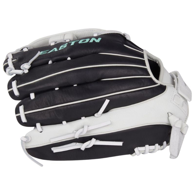 Easton Baseball and Softball Fielding Gloves Easton Fudamental 13" Fastpitch Softball (2026) Girls' FMFP13B Black/Gray Left-hand throw