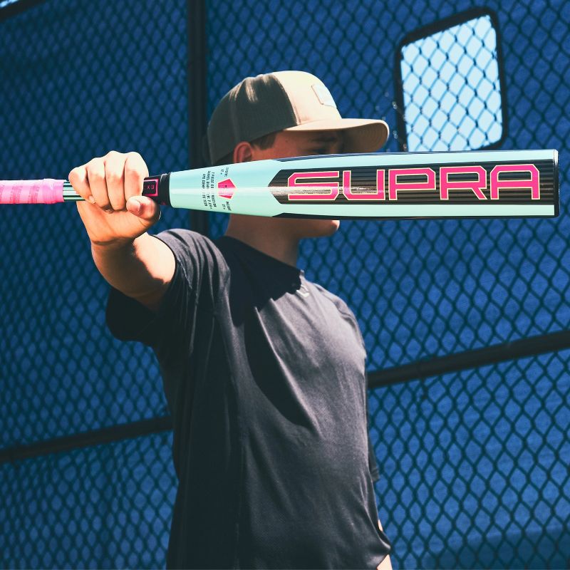Louisville Slugger Baseball Bats Louisville Slugger Supra (-10) USSSA Baseball Bat (2026) WBL411801 097512917377 Neon Mint/Pink