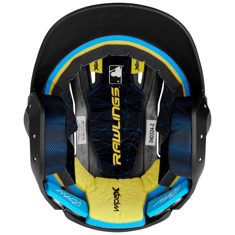Rawlings Baseball Batting Helmets Rawlings Mach Fit 1-Tone (2026) One size MACHFIT Black