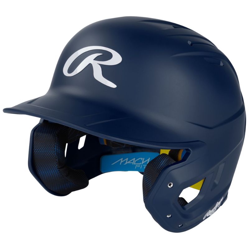 Rawlings Baseball Batting Helmets Rawlings Mach Fit 1-Tone (2026) One size (OS) MACHFIT 198308007040 Navy