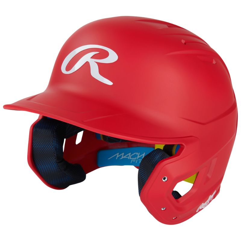 Rawlings Baseball Batting Helmets Rawlings Mach Fit 1-Tone (2026) One size (OS) MACHFIT 198308007064 Scarlet
