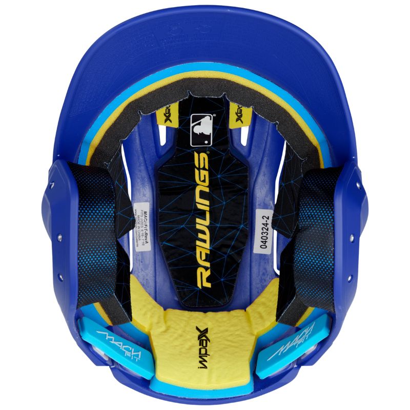 Rawlings Baseball Batting Helmets Rawlings Mach Fit 1-Tone (2026) One size (OS) MACHFIT Royal