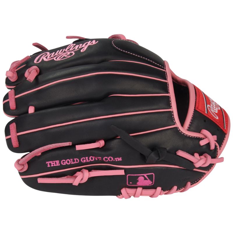 Rawlings Baseball Gloves Rawlings R9 Series 11.5" Infield (2026) Youth Adult R9204-2BP Black/Pink Right-hand throw