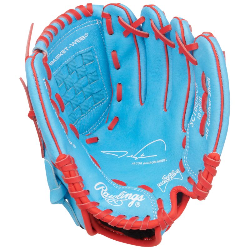 Rawlings Baseball Gloves Rawlings Sure Catch Series Jacob deGrom Signature 10" (2026) Youth SC100JDCB Right-hand throw