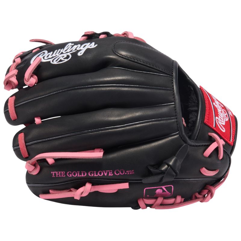 Rawlings Baseball Infield Gloves Rawlings R9 ContoUR 11.25" (2026) Youth R91125U-2BP Black/Pink
