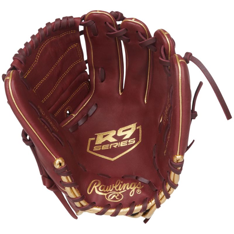 Rawlings Baseball Infield/Pitcher's Gloves Rawlings R9 12" (2026) Adult Youth R9206-9SH Sherry Brown