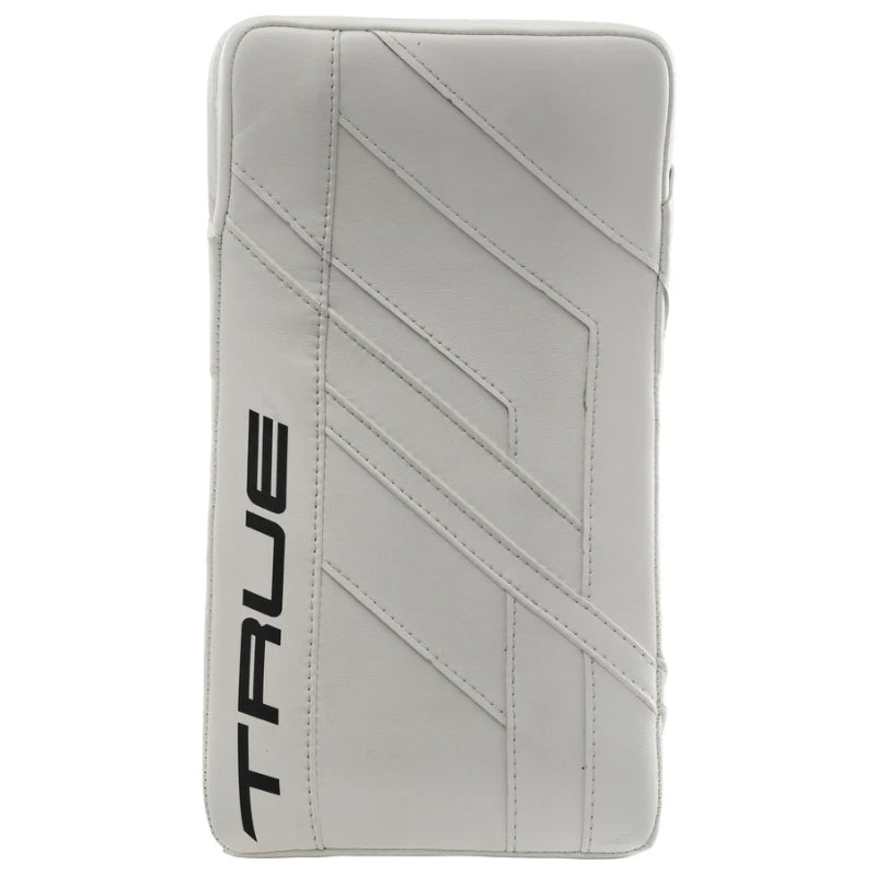 TRUE Hockey Protective Gear TRUE HZRDUS 7X4 Goalie Blocker Intermediate 2024 White