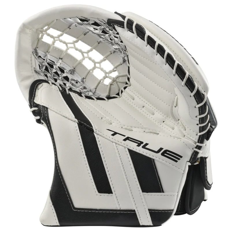 TRUE Hockey Protective Gear TRUE HZRDUS 9X4 Goalie Catcher Senior 2024 White Black