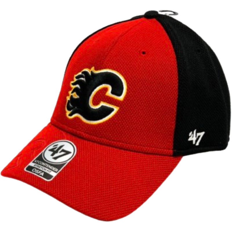 47 Brand Nexum Contender Stretch Fit Hat Calgary Flames Time Out Source For Sports