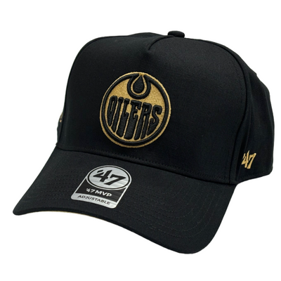 '47 Brand NHL Deluxe 47 Sure Shot MVP DT Snapback hat - Edmonton Oilers