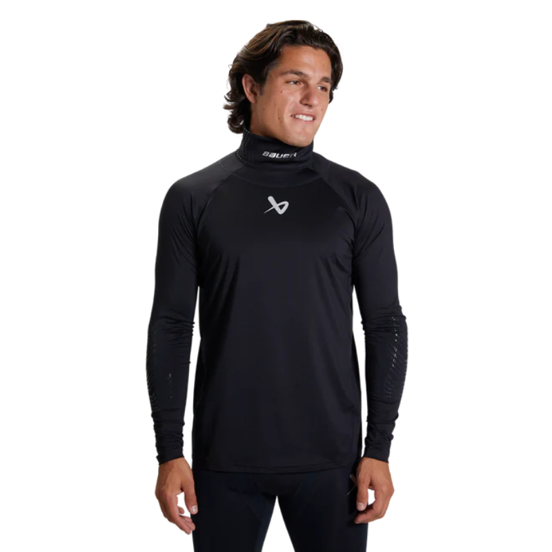 Bauer Ls Cut-Resistant Neck Protect Hockey Base Layer - Senior (2022)