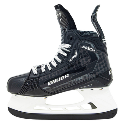Bauer Supreme Mach Hockey Skates W/ Pulse TI Steel - Intermediate (2022)