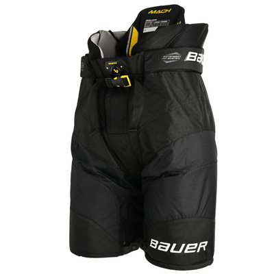 Bauer Supreme Mach Hockey Pants Intermediate 2023 black front side