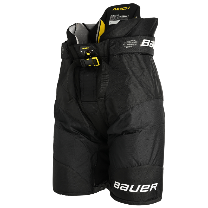 Bauer Supreme Mach Hockey Pants Intermediate 2023 black front side