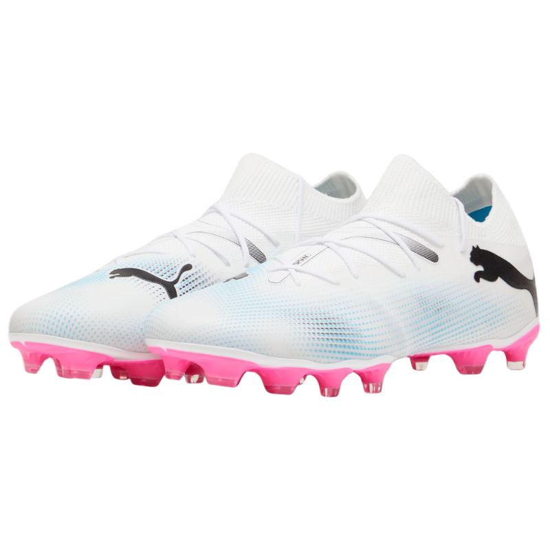 Puma Future 7 Match FG/AG Mens Soccer Cleats Adult side front of both shoes