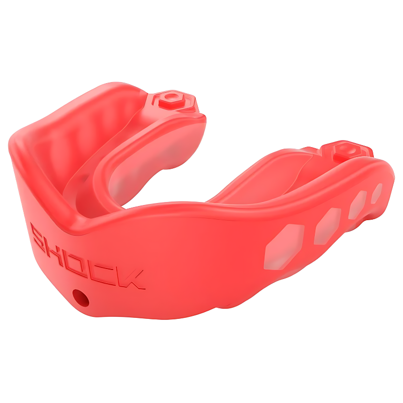 Shock Doctor Gel Max Mouthguard Youth side front red