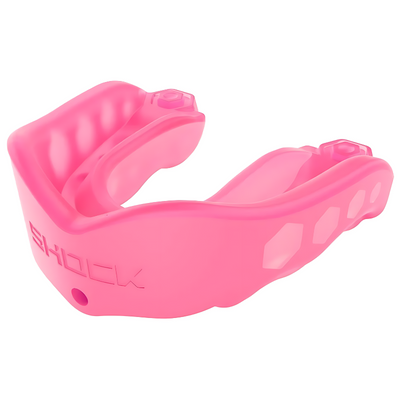 Shock Doctor Gel Max Mouthguard Youth side front pink