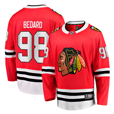 Fanatics Chicago Blackhawks Breakaway Player Jersey - Connor Bedard - Adult