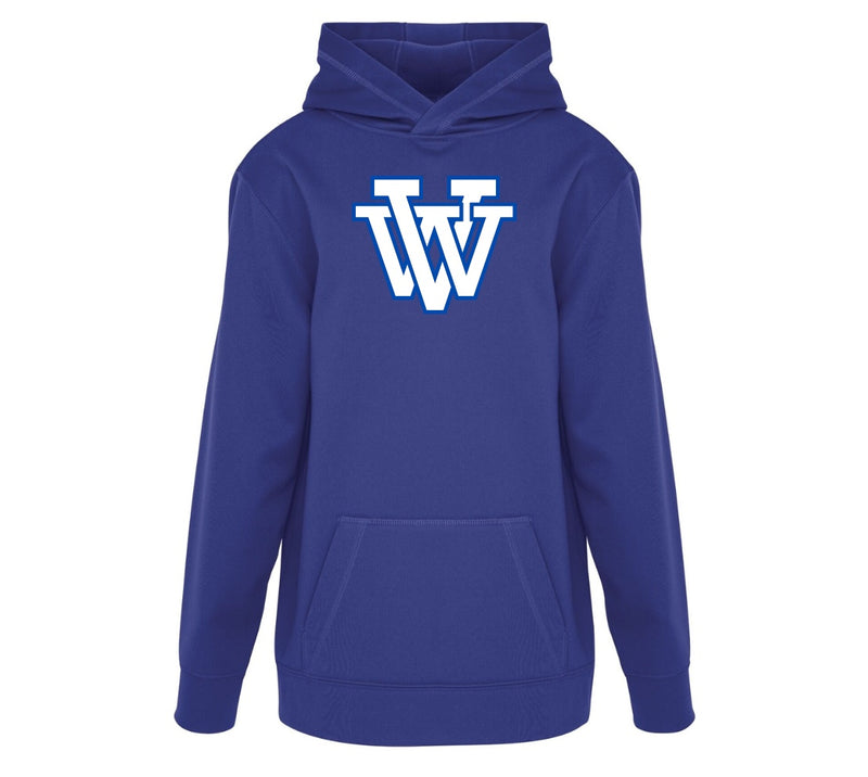 WVLL ATC Game Day Fleece Hoodie- Large Logo- Youth
