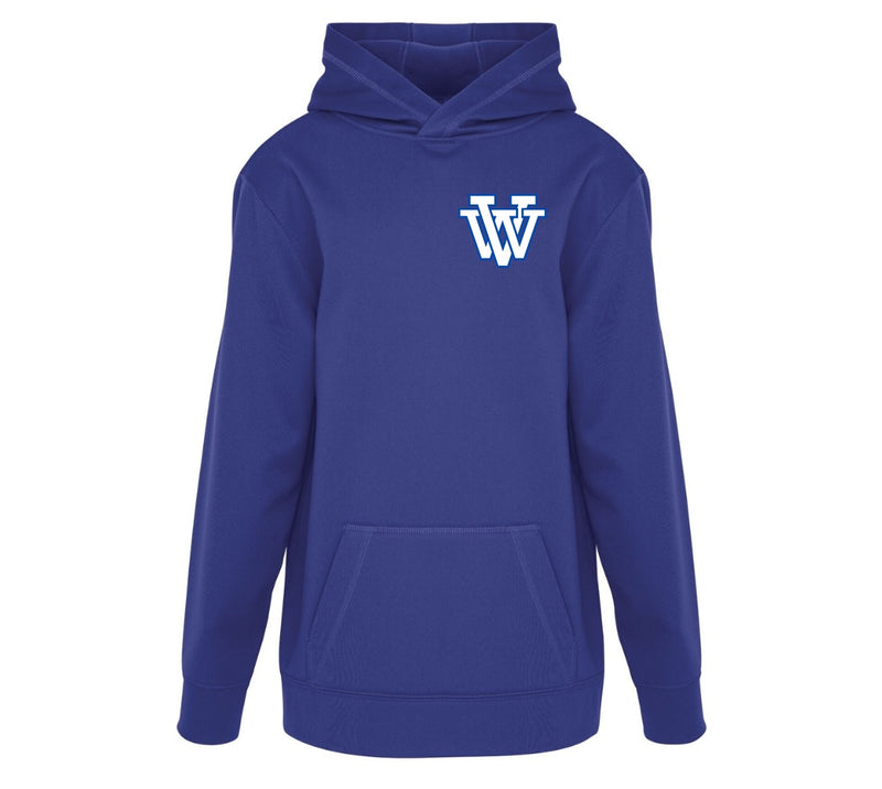 WVLL ATC Game Day Fleece Hoodie- Small Logo- Youth