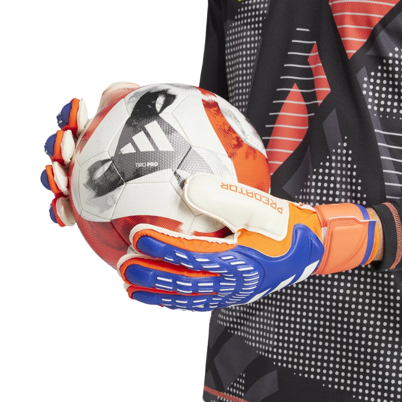 Adidas Soccer Accessories Adidas Predator Match Fingersave Goalkeeper Gloves Adult IX3878