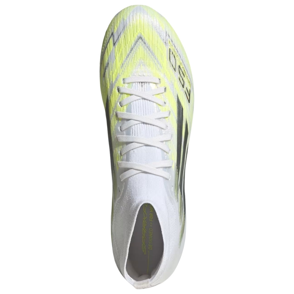 Adidas F50 Sparkfusion Pro Mid Cut FG/AG Soccer Cleats - Adult