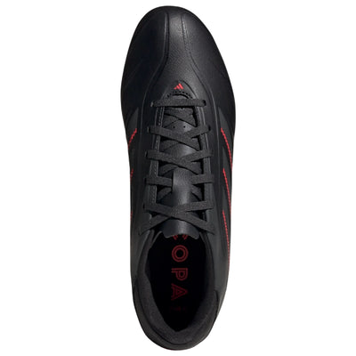 Adidas Soccer Shoes Adidas Copa Pure 3 Club FG Soccer Cleats Adult Black Red