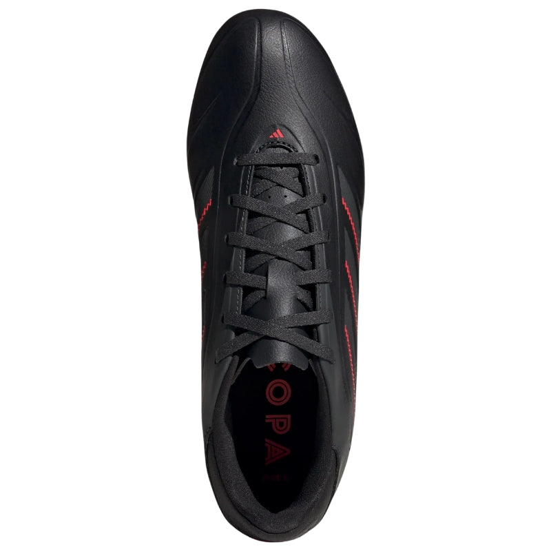 Adidas Soccer Shoes Adidas Copa Pure 3 Club FG Soccer Cleats Adult Black Red