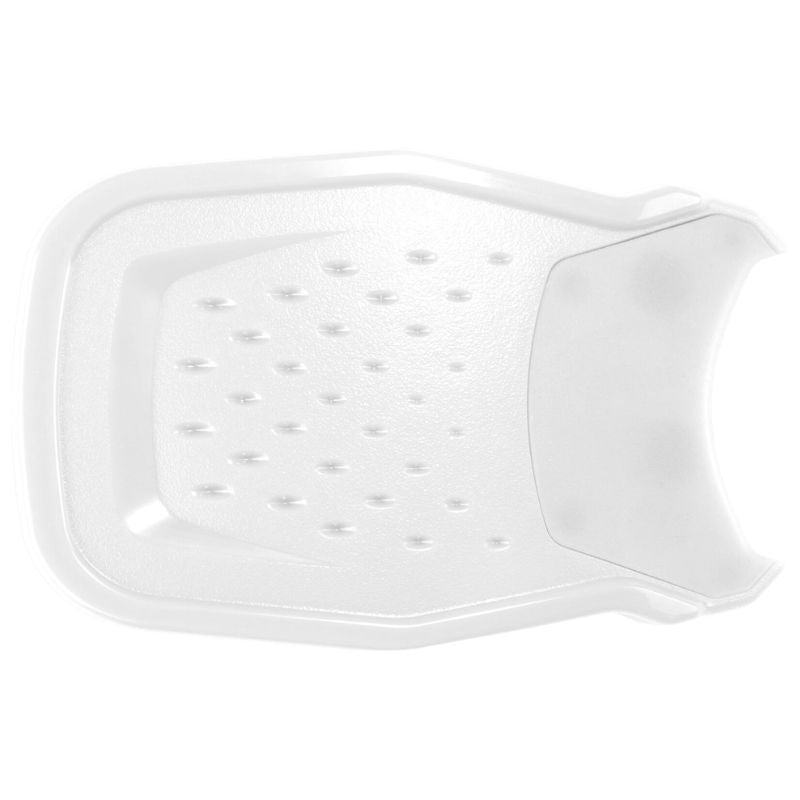 Bauer Baseball Batting Helmet Extensions Bauer Rawlings RX2 Reversible Batting Helmet Extension (Jaw Guard) RX2REVADJ White