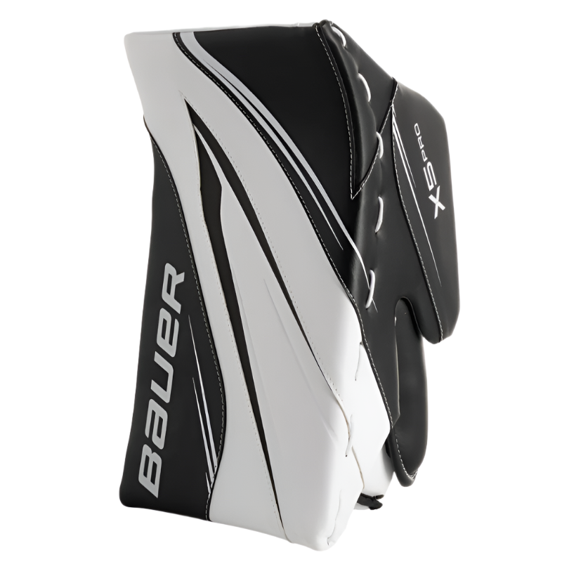 Bauer Goalie Blockers Bauer Vapor X5 Pro MTO (2023) Senior White/Black board side