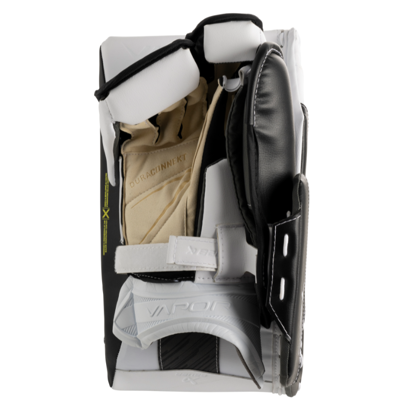 Bauer Goalie Blockers Bauer Vapor X5 Pro MTO (2023) Senior White/Black glove side