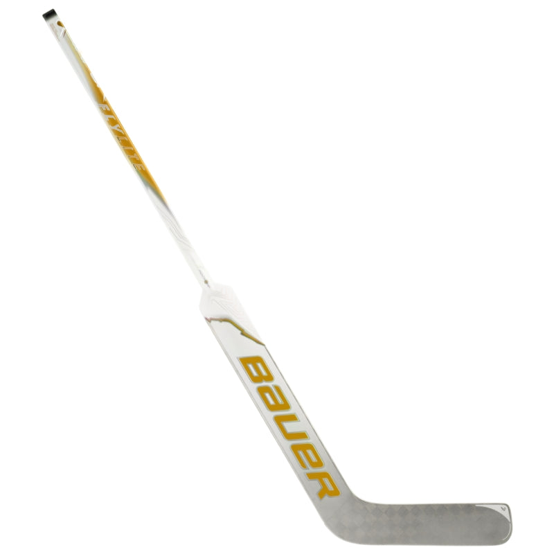 Bauer Goalie Hockey Sticks Bauer Flylite Goalie Stick Intermediate 1064853 Silver Gold