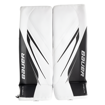 Bauer Goalie Leg Pads Bauer Vapor Hyperlite 2 MTO (2023) Senior White/Black front of both