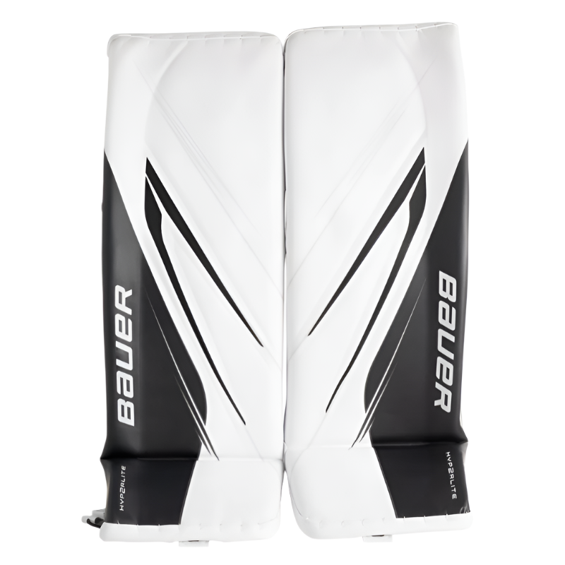 Bauer Goalie Leg Pads Bauer Vapor Hyperlite 2 MTO (2023) Senior White/Black front of both