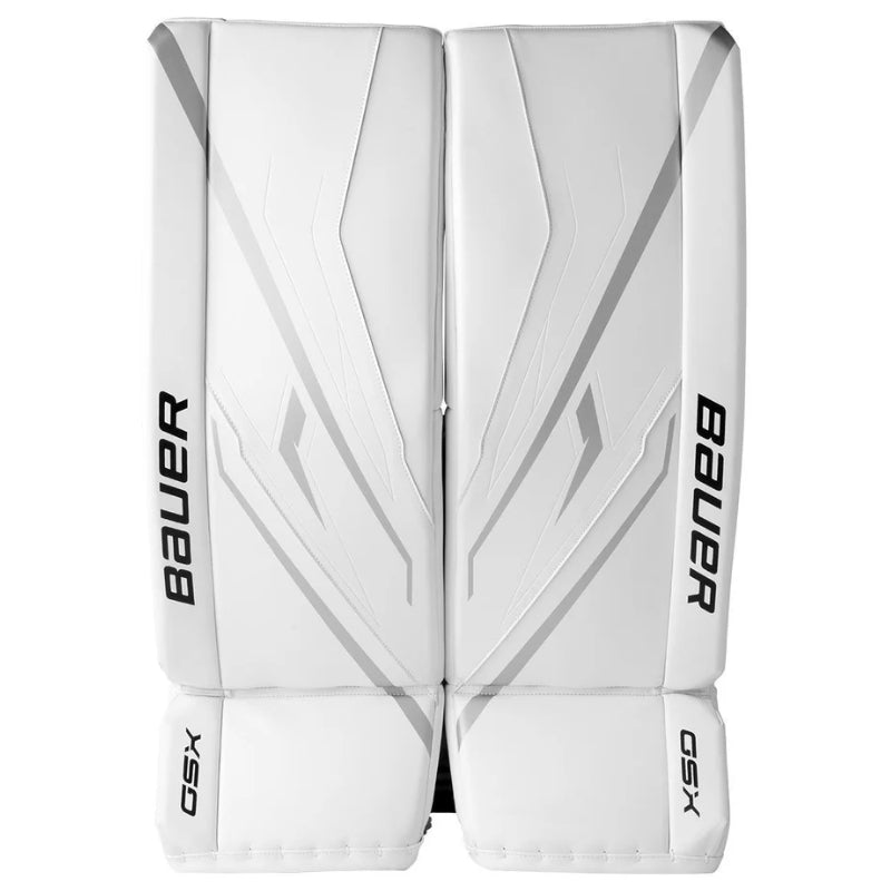 Bauer Goalie Protective Gear Bauer GSX Hockey Goalie Leg Pads Junior 2026 White