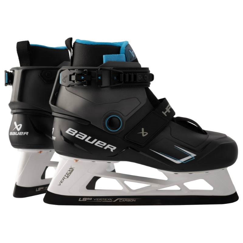Bauer Goalie Skates Bauer Konekt HF3 (2025) Senior Black back of one side facing right of other