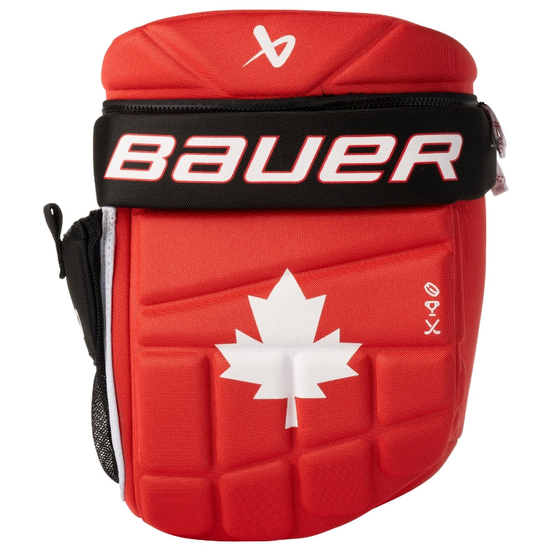 Bauer Hockey Bags Bauer Glove Backpack Youth 2025 CAN Red Black White 1064970