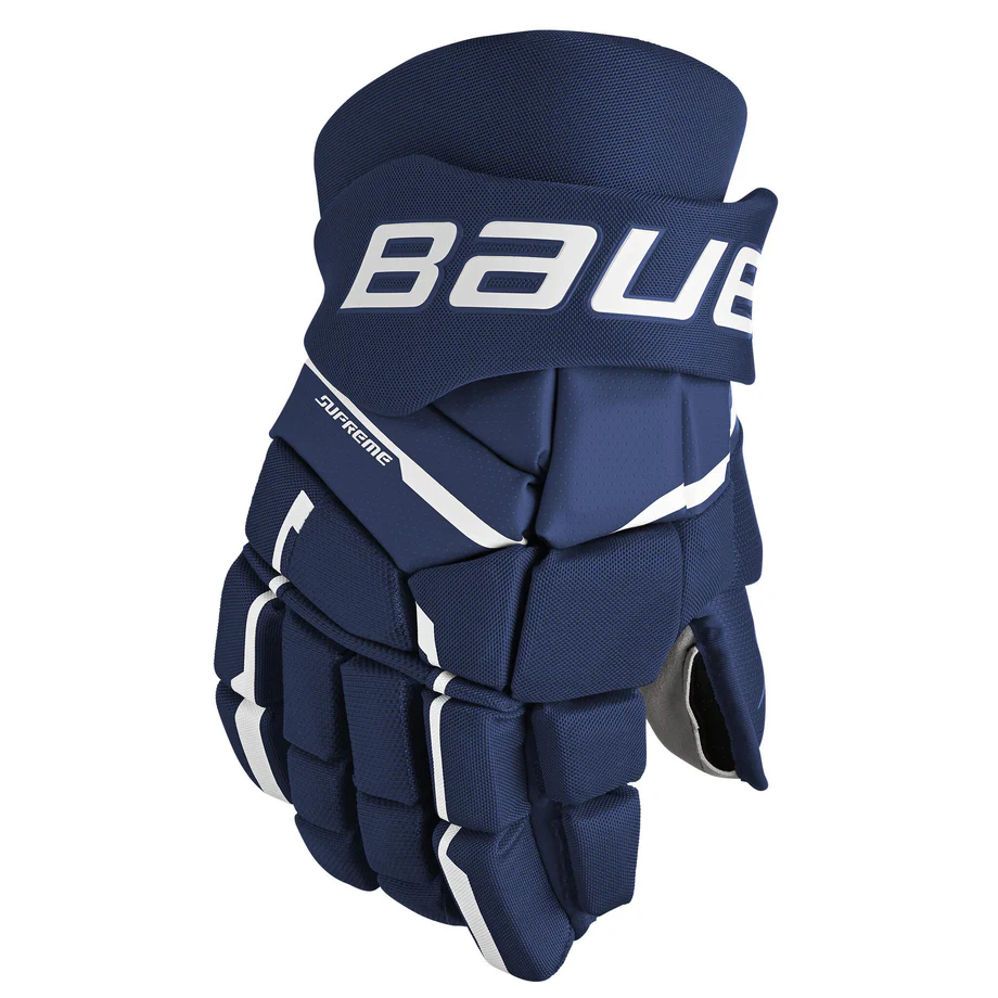 Bauer Hockey Gloves Bauer Supreme M3 Intermediate Hockey Gloves 12 Navy