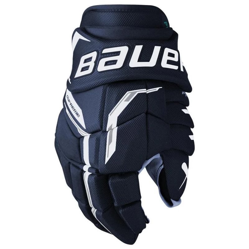 Bauer Hockey Protective Gear Bauer Supreme Fuse Hockey Gloves Junior 2026 Navy