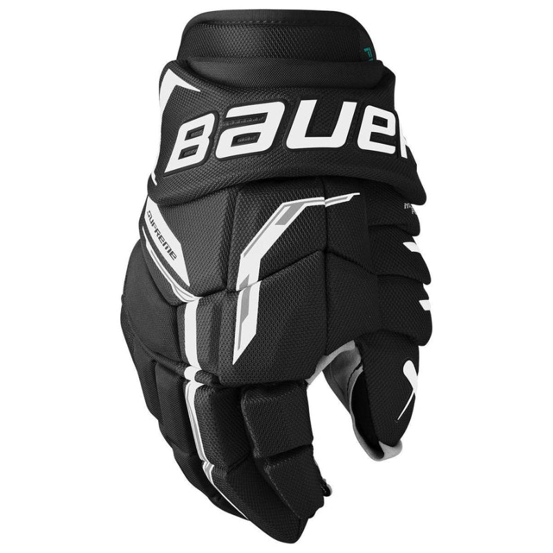 Bauer Hockey Protective Gear Bauer Supreme Fuse Hockey Gloves Senior 2026 Black White